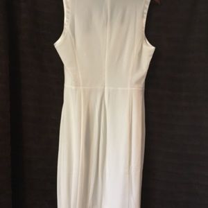 Never been worn white sleeveless dress